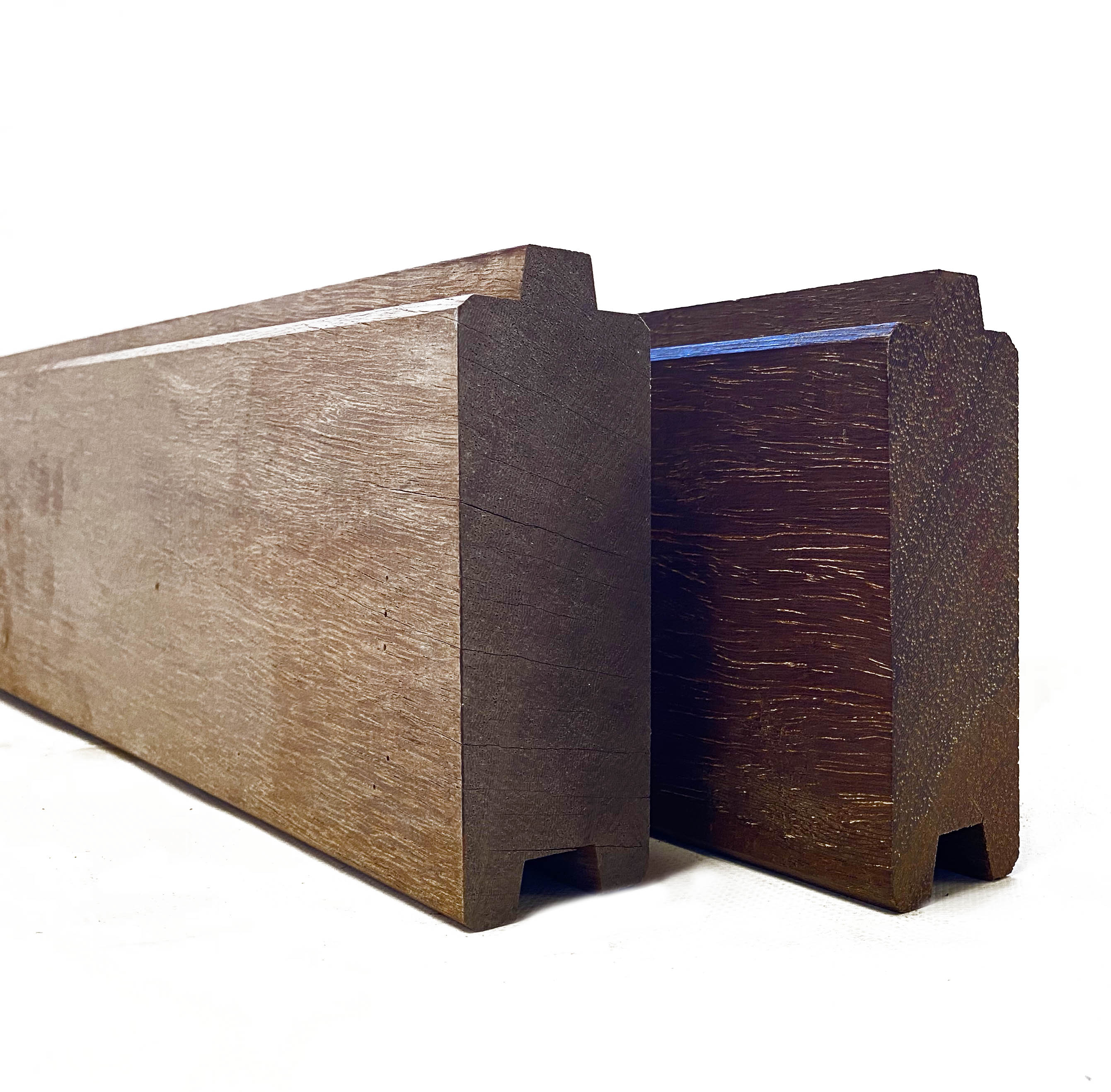 Azobé damwand 38x110mm / 50cm